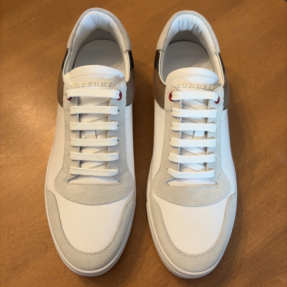 Burberry Low Top Reeth Sneaker Shoe Authentic Men's EU 43 US 9.5 NWOB